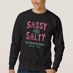 Moletom Old Orchard Beach Maine Sassy e Salty