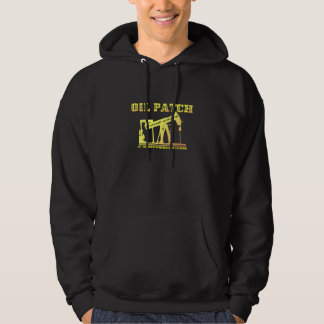 Moletom Óleo Jack, remendo do óleo, camisola encapuçado,
