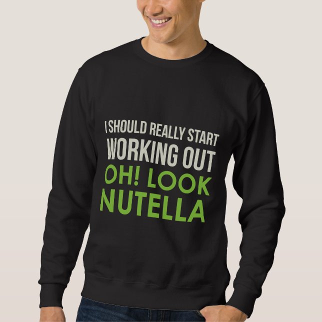 Moletom Olha Nutella (Frente)
