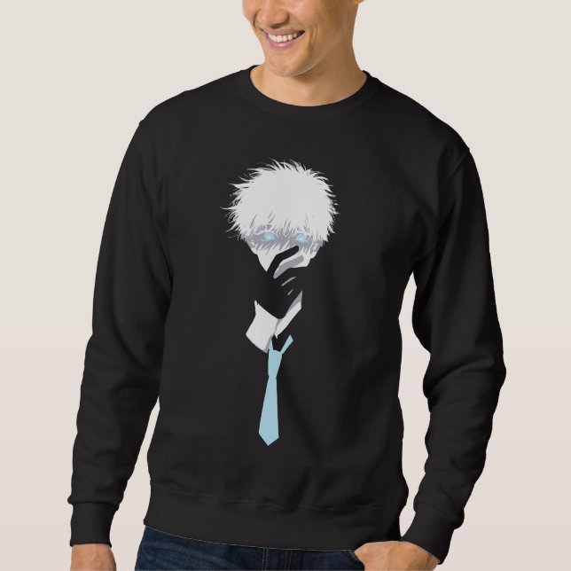 Moletom Olhar Turquesa: Design de Anime (Frente)
