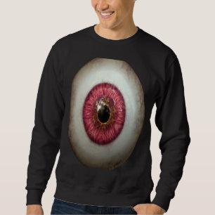 Moletom Olho Vermelho Grande Assustador Olho Assustador Fa