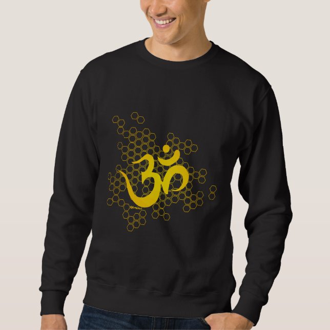 Moletom Om Honey Dourado (Frente)