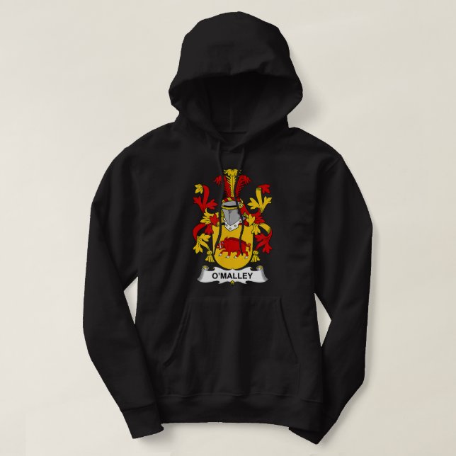 Moletom O'Malley Coat of Arms  Family Crest  (Frente do Design)