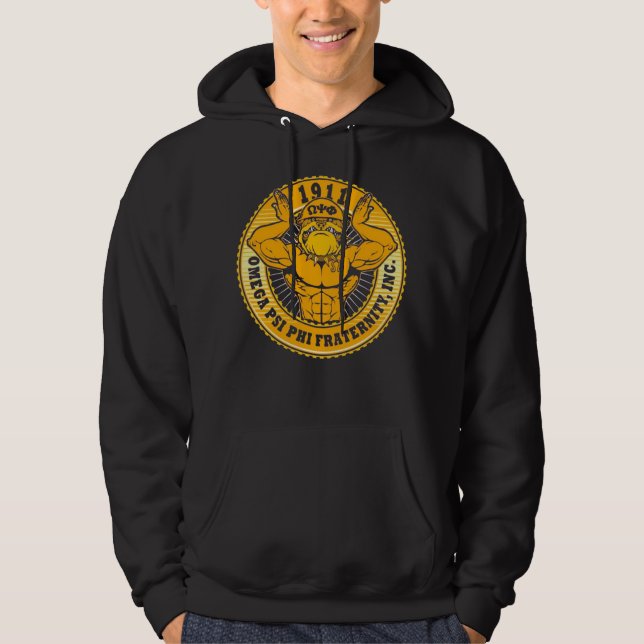 Moletom Omega Psi Phi Omegawood 1911 (Frente)