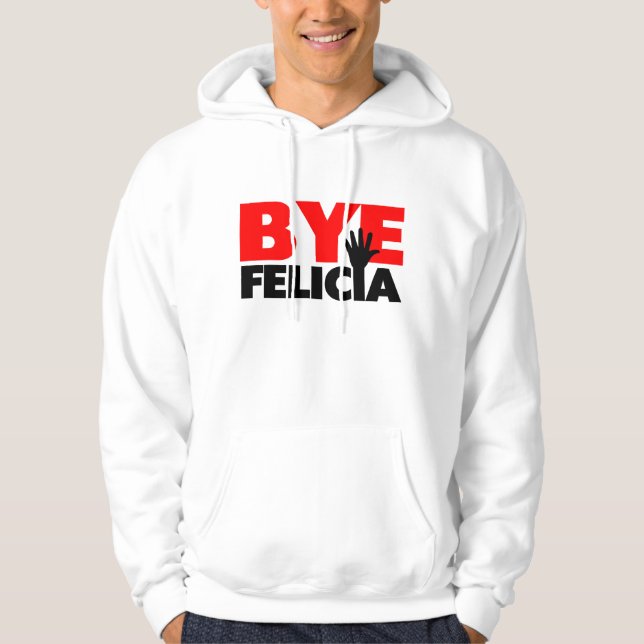 Moletom Onda da mão de Felicia do adeus (Frente)