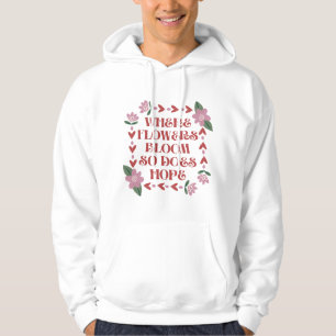 Moletom Onde Flores Bloom Também Esperam Natal
