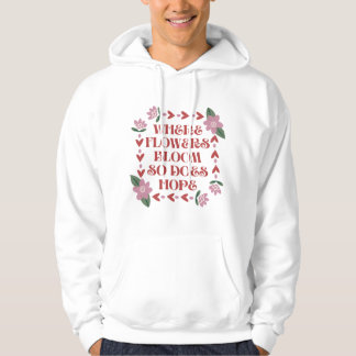 Moletom Onde Flores Bloom Também Esperam O Natal