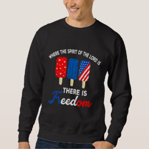 Moletom Onde O Espírito Do Senhor Existe Liberdade 4