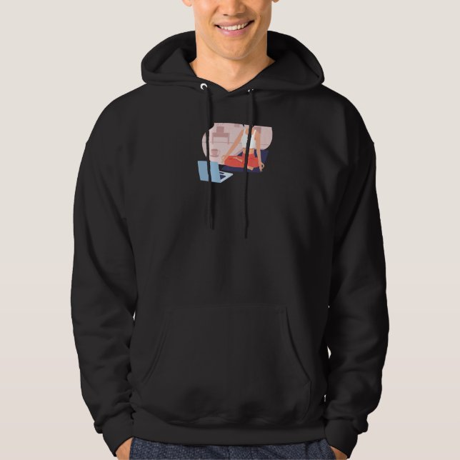 Moletom Online Home  Dia Internacional do Yoga Backprint (Frente)