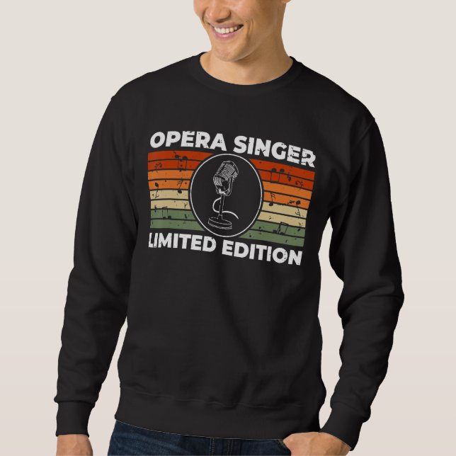 Moletom Opera Singer Limited Edition Opera Singer (Frente)