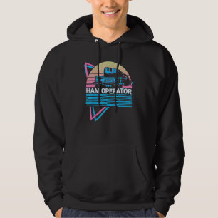 Moletom Operador de Rádio Amador Rádio Retro Operador Amad