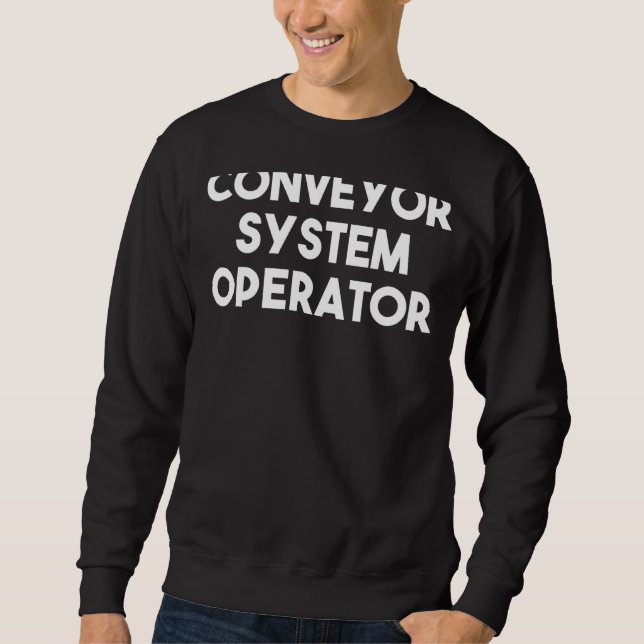 Moletom Operador de Sistema do Transportador (Frente)