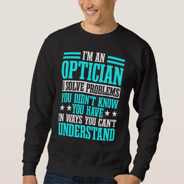 Moletom Optometristas Médico Oftalmologista Ocular (Frente)