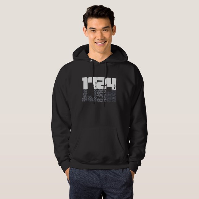 Moletom Oração Muçulmana 5 Vezes por Dia Homem Hoodie Negr (Frente Completa)