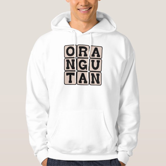 Moletom Orangotango, Grande Macaco Asiático (Frente)
