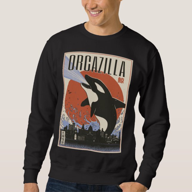 Moletom Orcazilla Ásia Baleia (Frente)