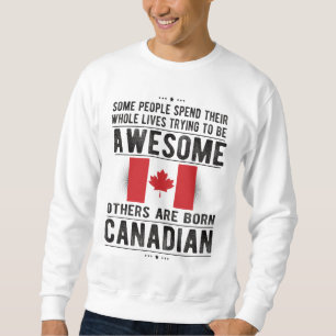 Moletom Ordenado canadense Flag Canada Heritage Canadian R