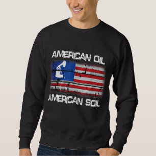 Moletom Orgulho Americano de Bandeiras do Solo Americano