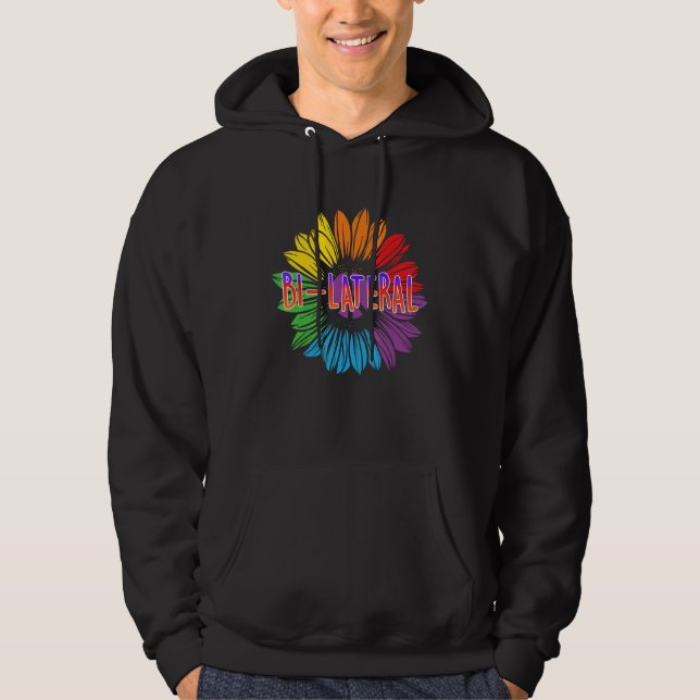 Moletom Orgulho Bi Bilateral LGBTQ Orgulho Bissexual Orgul (Frente)