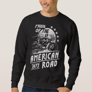 Moletom Orgulho Da Estrada Americana De Moto De 1973