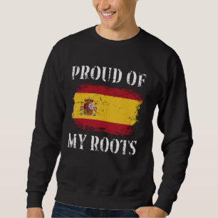 Moletom Orgulho Das Minhas Raízes Espanholas Espanha De Ba