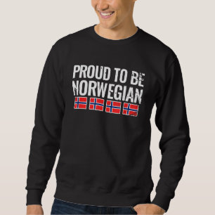 Moletom Orgulho De Ser Bandeira Norueguesa Vintage Noruega