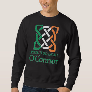 Moletom Orgulho De Ser Uma Rua De Nó Celta O Connor Patric