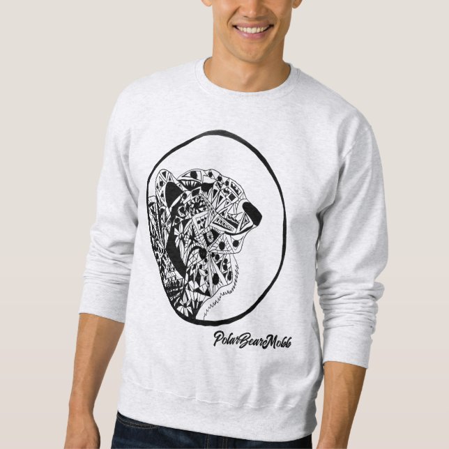 Moletom Orgulho de urso polar (Frente)