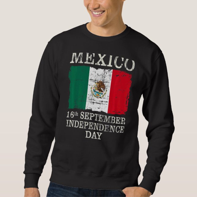 Moletom Orgulho do México Dia da Independência 2022 Bandei (Frente)