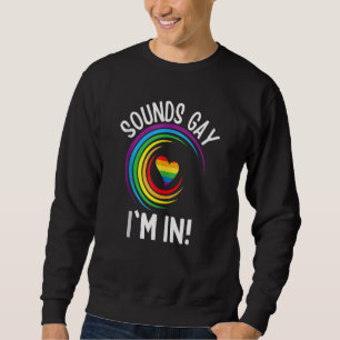 Moletom Orgulho gay me parece Gay em Homens Mulheres Lgbt 
