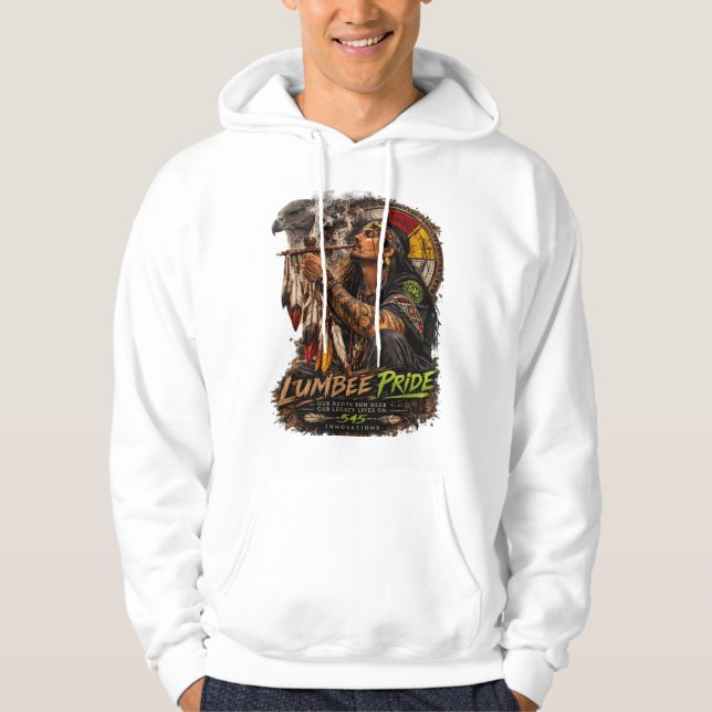 Moletom Orgulho Lumbee – Nosso Legado Continua (Frente)