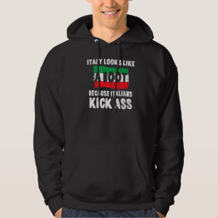 Moletom Orgulho Orgulho italiano Boot Engraçado Sayin Ital