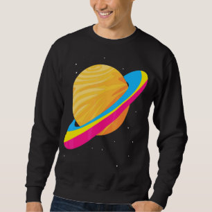 Moletom Orgulho Pansexual Mês Saturno Queer Lgbtq Pansexua
