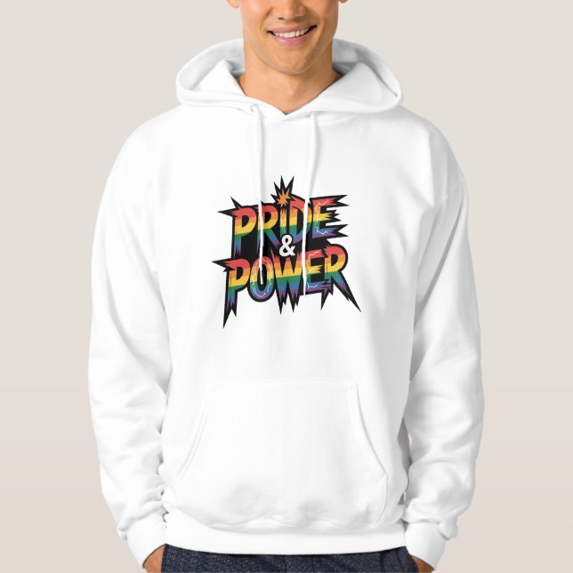 Moletom Orgulho & Poder LGBTQ (Frente)