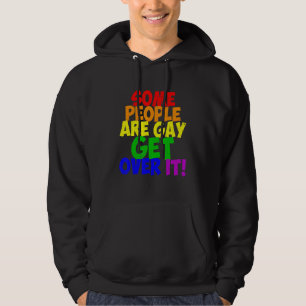 Moletom Orgulho Rainbow Algumas Pessoas são Gay de Suporte