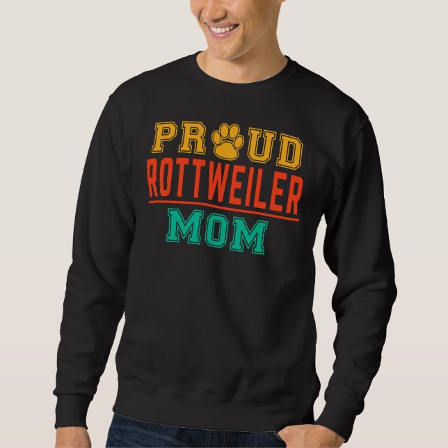 Moletom Orgulho Rottweiler Mãe (Frente)