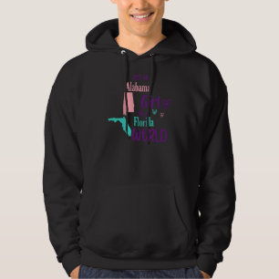Moletom Orgulhosa garota Design Apenas uma garota do Alaba