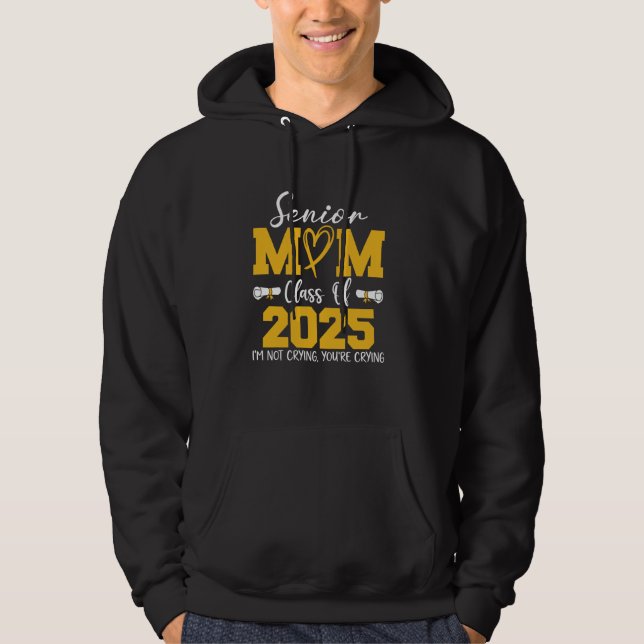 Moletom Orgulhosa Mãe de Calouro(a) da Turma de 2025 Não E (Frente)