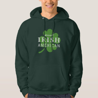 Moletom Orgulhosa Rua Irlandesa Americana. Dia de Patrick