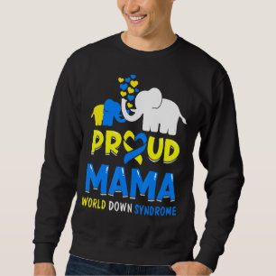 Moletom Orgulhosa Síndrome de Mama no Mundo Abaixo Eleph D