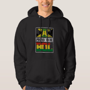 Moletom Orgulhoso jamaicano, boliviano, mistura Jamaica e 