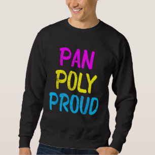 Moletom Orgulhoso Pan Pansexual Poliamoroso Orgulho LGBTQ