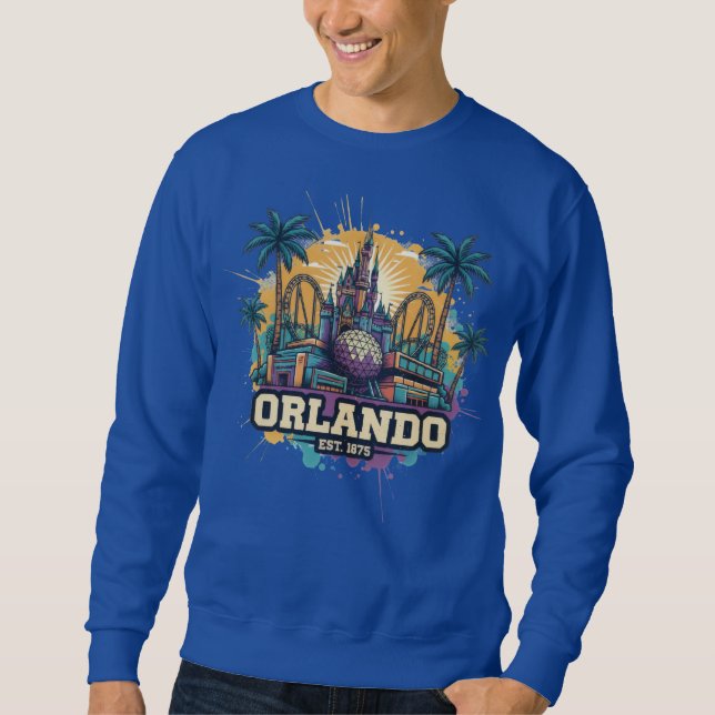Moletom Orlando Florida T-Shirt | Sunshine State Viagem (Frente)