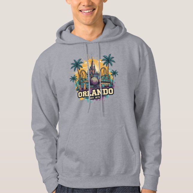 Moletom Orlando Florida T-Shirt | Sunshine State Viagem (Frente)