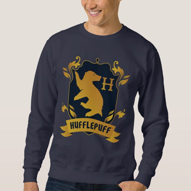 Moletom Ornamentado HUFFLUFF™ House Crest (Frente)