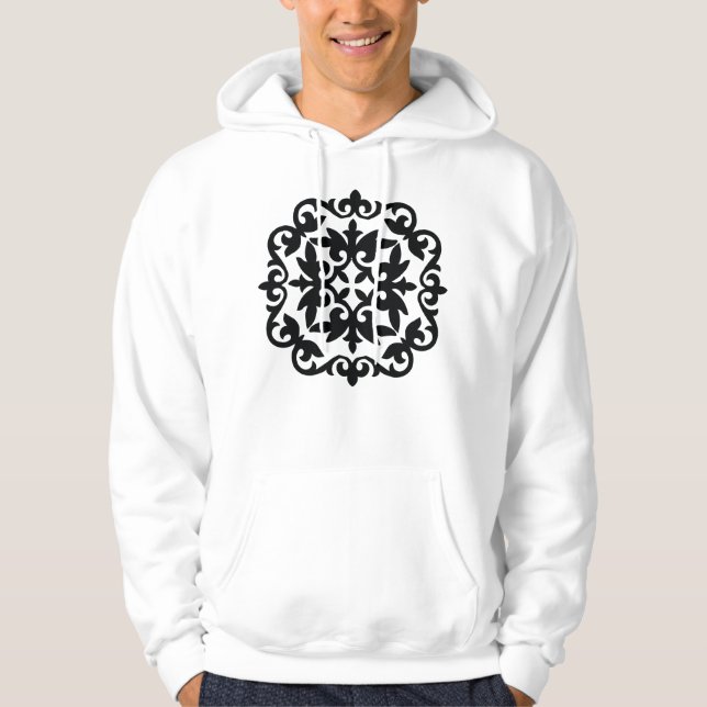 Moletom Ornamental Floral Design (Frente)