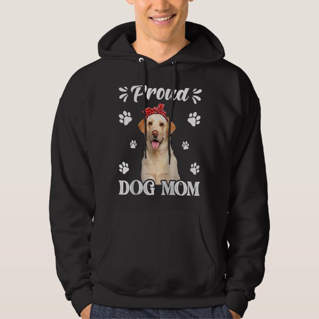 Moletom Orud Labrador Cachorro Mãe Dia de as mães (Frente)