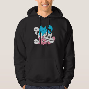 Moletom Os Cats Trans Eles Os Seus Pronunciantes Transgêne