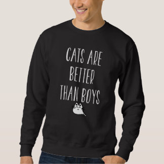 Moletom Os Gatos São Melhor Que Os Gatos De Meninos