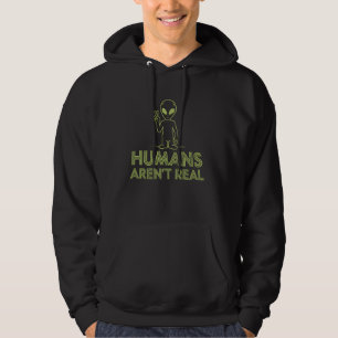 Moletom Os humanos alienígenas não são extraterrestres...